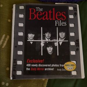 Barnes & Noble The Beatles Files — Black & Red Photo Archive